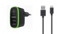 Сетевое зарядное устройство на 2 USB Belkin 2.1A micro USB