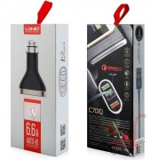 LDNIO C701Q 4USB+КАБЕЛЬ ДЛЯ IPHONE